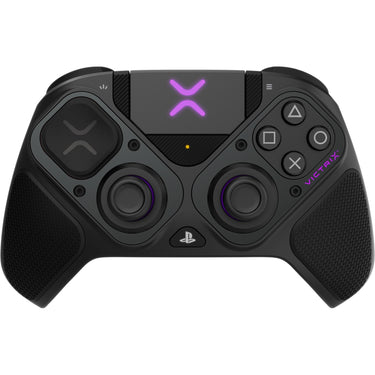 Pdp victrix pro bfg wireless controller (zwart lila, playstation 5 | playstation 4 | pc)