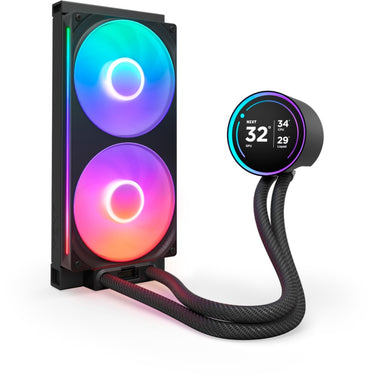 Nzxt kraken elite 280 rgb waterkoeling (zwart)