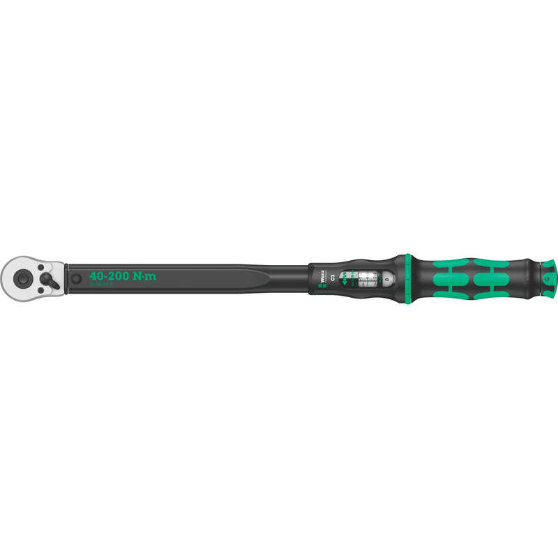 Load image into Gallery viewer, Wera click-torque c 3 draaimomentsleutel met omschakelratel (zwart groen)

