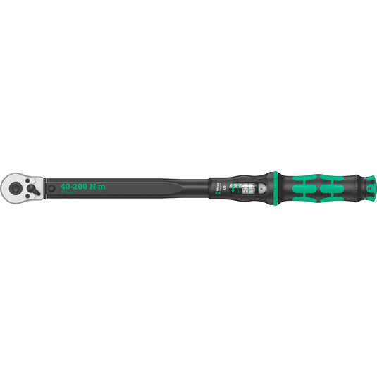 Wera click-torque c 3 draaimomentsleutel met omschakelratel (zwart groen)