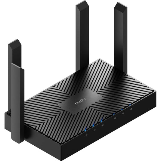 Cudy ax3000 gigabit wi-fi 6 mesh router (zwart, mesh)