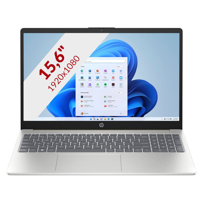 Afbeelding laden in galerijviewer, Hp 15-fd1253ndx 15.6 laptop (zilver goud | core 5 120u | intel graphics | 8 gb | 512 gb ssd)
