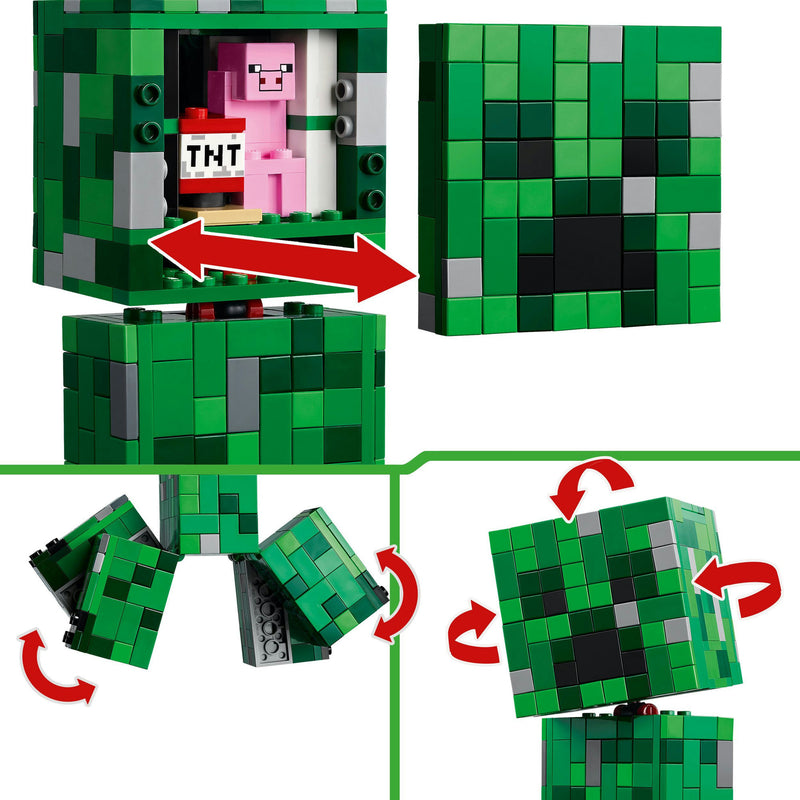 Afbeelding laden in galerijviewer, Lego minecraft de creeper actiefiguur bouwpakket - 21276
