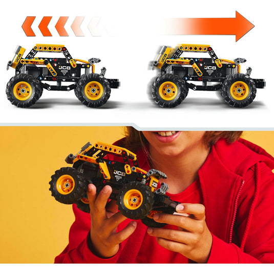 Lego technic monster jam™ digatron™ pull-back truck - 42199