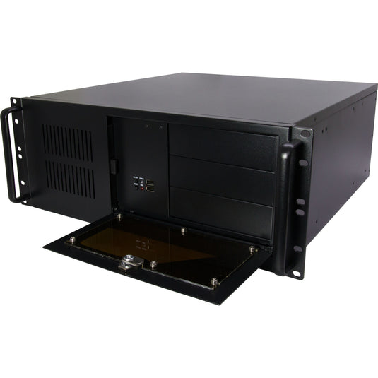 Inter-tech ipc 4088-s rack behuizing (zwart | 2x usb-a)