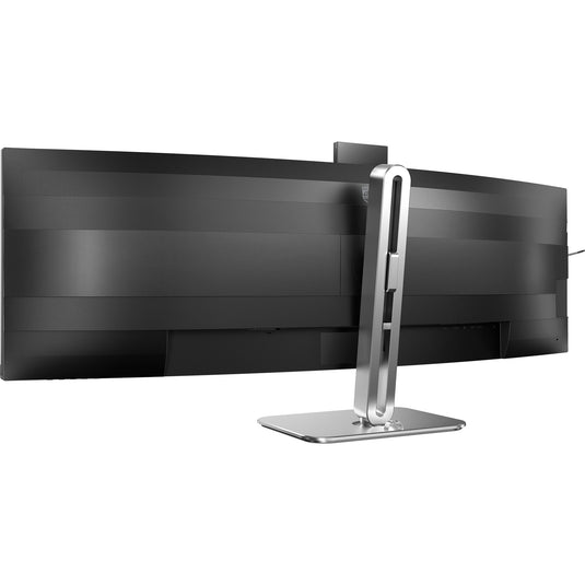 Philips 49b2u6900ch 48.8 curved ultrawide monitor (donkergrijs zilver, 2x hdmi, displayport, 4x usb-a, 3x usb-c, rj-45)