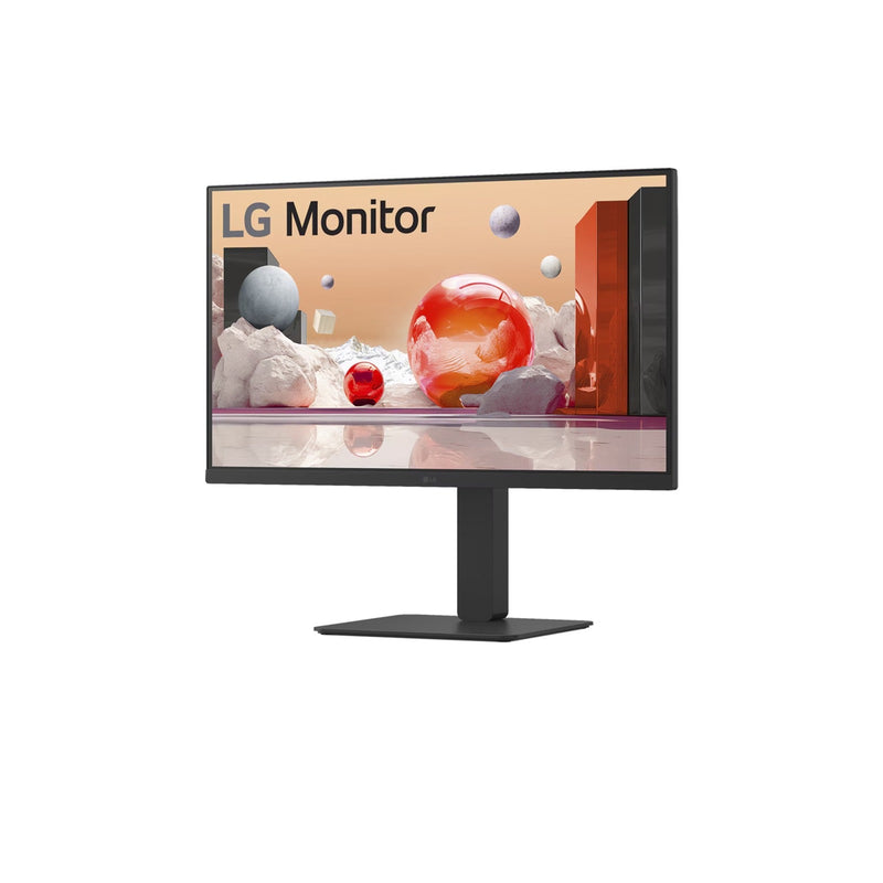Chargez l'image dans la visionneuse de la galerie, Lg 27ba850 27 monitor (zwart, hdmi, displayport, audio, lan, usb-c, webcam)
