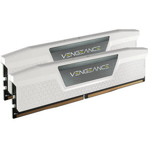 Corsair 32 gb ddr5-6400 (2x 16 gb) kit werkgeheugen (wit, cmk32gx5m2b6400z36w, vengeance, xmp 3.0, amd expo)