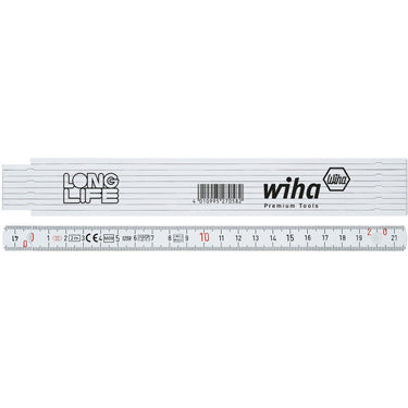 Wiha duimstok longlife 2 m meetlat (wit)