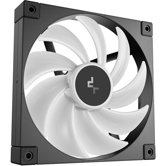 Deepcool fd14 argb case fans (zwart, 3 stuks, 140 x 140 x 25 mm, pwm)