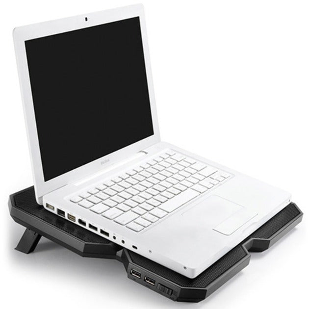 Load image into Gallery viewer, Deepcool multi core x6 laptopkoeler (zwart, 2x usb 2.0)
