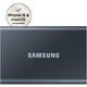Samsung portable t7 2 tb externe ssd (grijs, mu-pc2t0t ww, usb-a 3.2 (10 gbit s))