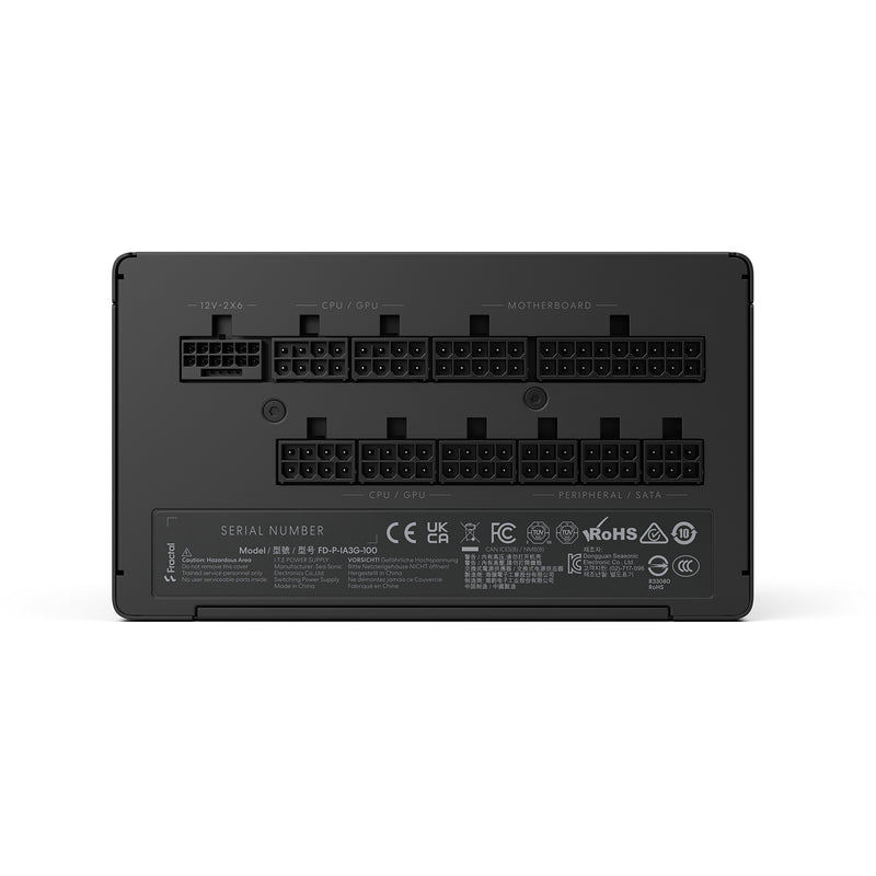 Cargue la imagen en el visor de la galería, Fractal design ion gold 3 modulaire 1000 watt voeding (zwart, 1x 12v-2x6, 3x pcie)

