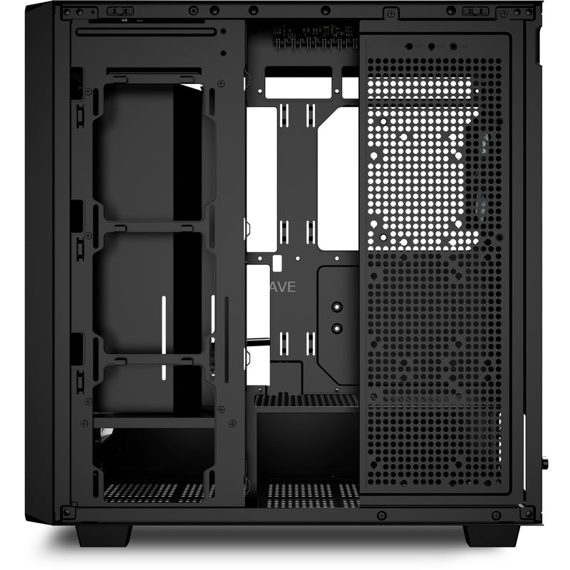 Load image into Gallery viewer, Sharkoon rebel c70g rgb midi tower behuizing (zwart | 2x usb-a | 1x usb-c | rgb | tempered glass)

