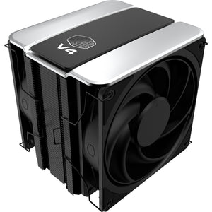 Cooler master v4 alpha 3dhp black cpu-koeler (zwart)