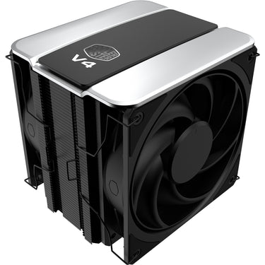 Cooler master v4 alpha 3dhp black cpu-koeler (zwart)