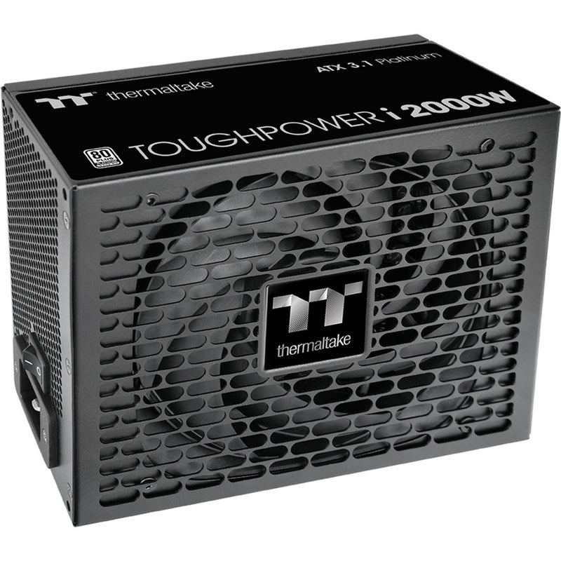 Load image into Gallery viewer, Thermaltake toughpower i modulaire 2000 watt voeding (zwart, 4x 12v-2x6, 8x pcie)
