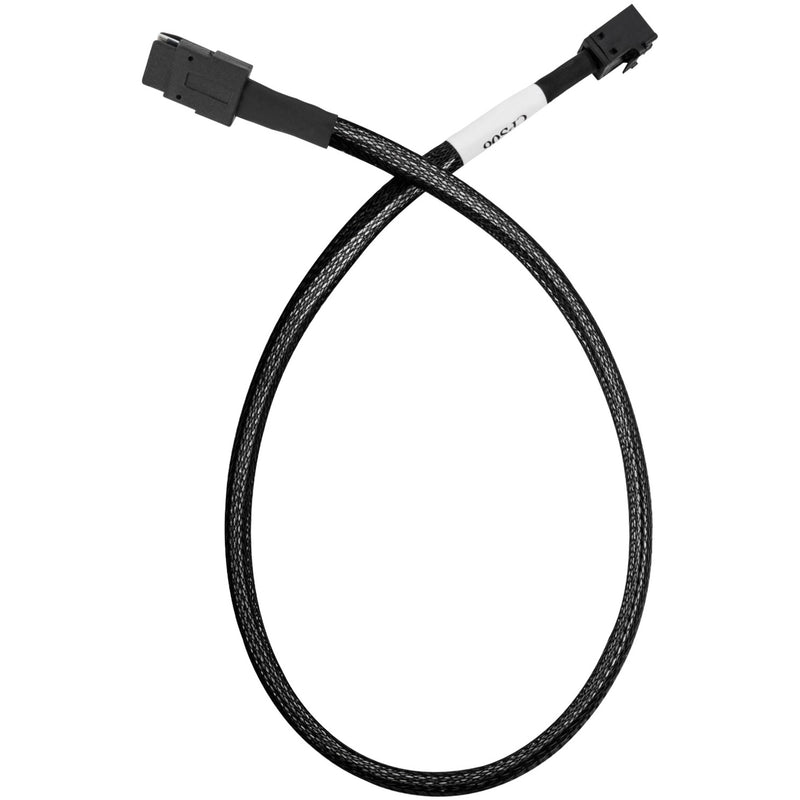 Load image into Gallery viewer, Silverstone mini-sas-adapterkabel sff 8643 naar sff-8087 (zwart, 60cm)

