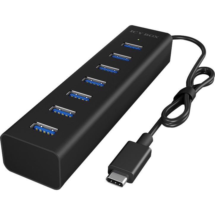 Afbeelding laden in galerijviewer, Icy box ib-hub1700-c3 usb-hub (zwart)
