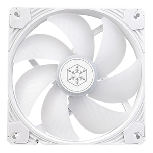 Silverstone shark force 140 argb case fan (wit, 140 x 140 x 25 mm, pwm, 4-1 pin argb (5v led))