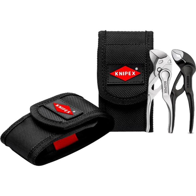 Load image into Gallery viewer, Knipex tangenset xs 2-delig met riemtas (zwart)
