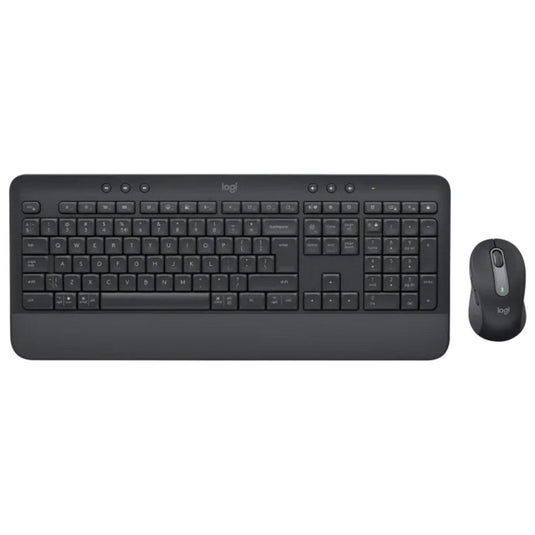 Logitech signature m650 combo for business desktopset (grafiet, us-international lay-out (qwerty), 100%, 400-4000 dpi, 2.4 ghz bluetooth)