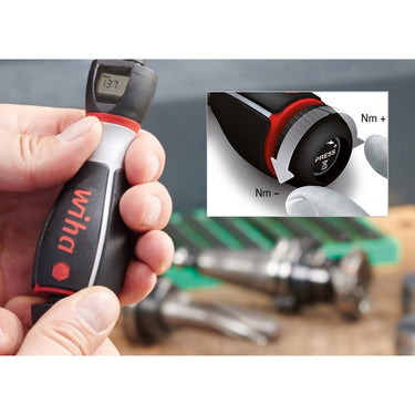 Wiha momentschroevendraaier itorque (zwart rood, 1 - 5 nm)