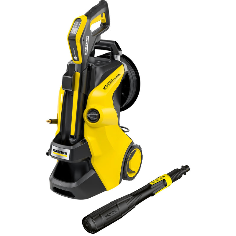Load image into Gallery viewer, Kärcher k 5 premium smart control hogedrukreiniger (geel zwart, 1.324-670.0, bluetooth)
