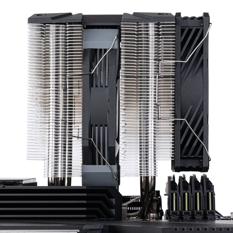 Load image into Gallery viewer, Silverstone sst-hyd140-argb cpu-koeler (4-pins pwm fan-connector, 4-1 pin argb (5v led))

