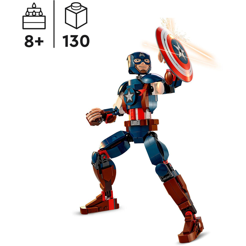 Load image into Gallery viewer, Lego marvel - captain america bouwfiguur constructiespeelgoed (76258)
