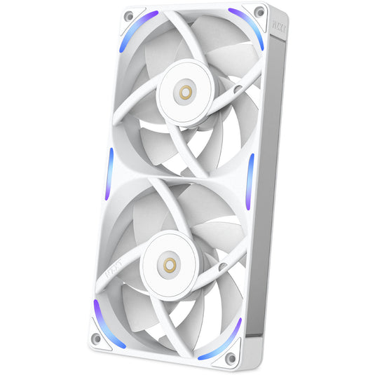 Nzxt f240x rgb case fans (wit, 2 stuks, 240 x 120 x 30 mm, pwm)