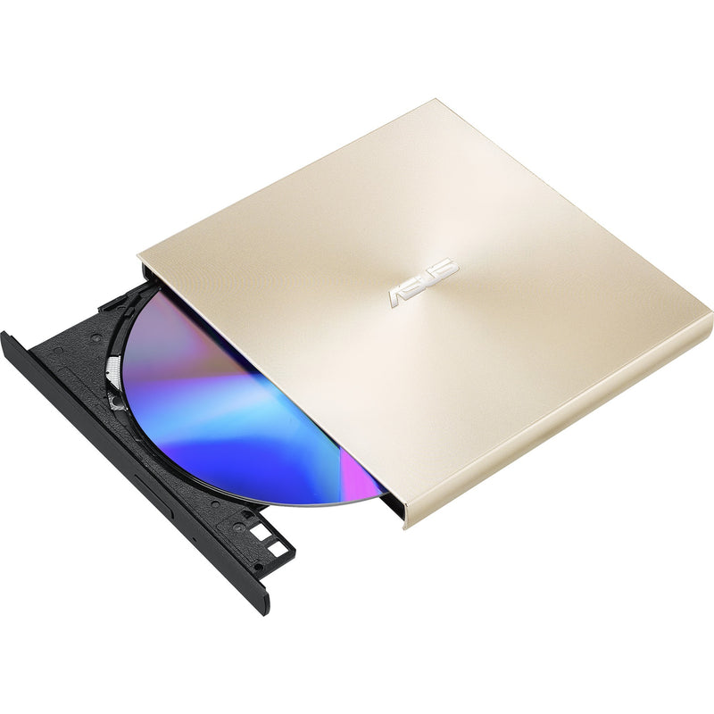 Load image into Gallery viewer, Asus zendrive u8m externe dvd-brander (goud zwart, usb-c interface, m-disc)
