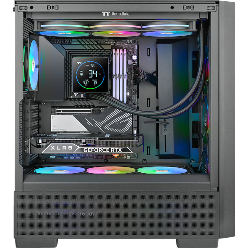 Afbeelding laden in galerijviewer, Thermaltake th360-s v3 argb sync aio liquid cooler waterkoeling (zwart)
