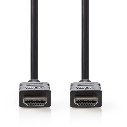 High speed hdmi-kabel met ethernet, 7.5 meter (zwart, 4k@30hz )