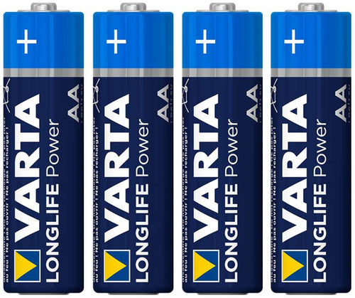 Varta longlife power mignon aa battery (4 pieces)