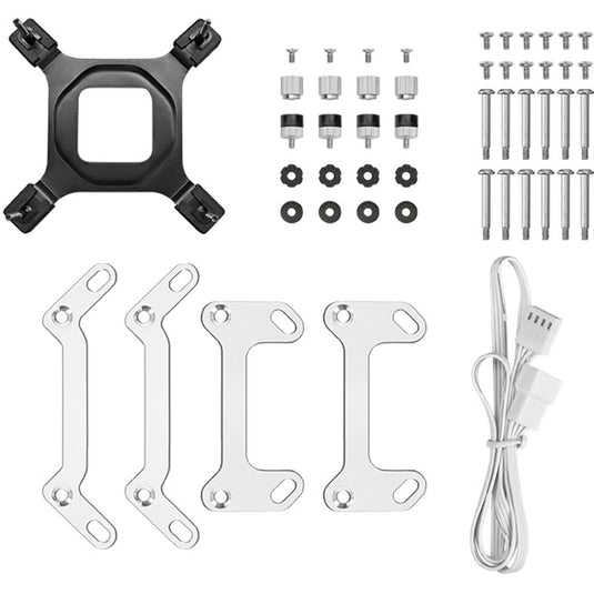 Deepcool mystique 360 waterkoeling (wit, 4-pins pwm fan-connector)