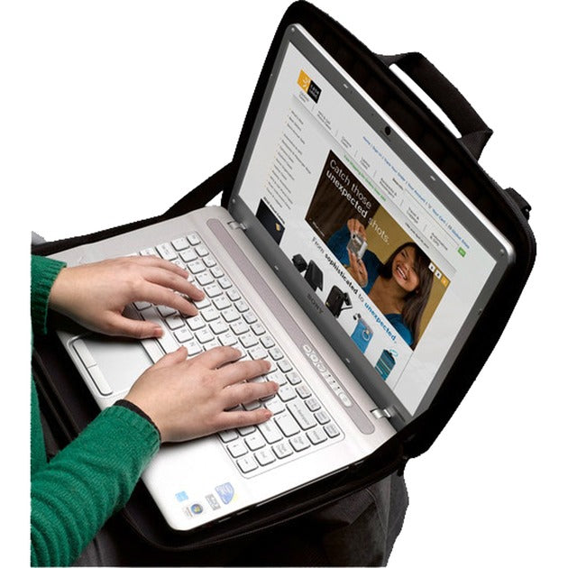 Afbeelding laden in galerijviewer, Case logic 16 laptop attaché laptoptas (zwart, retail)
