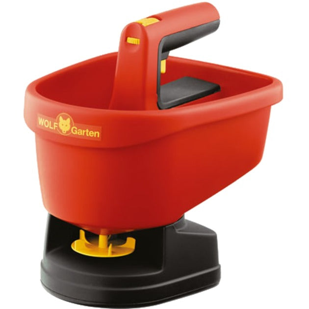 Load image into Gallery viewer, Wolf-garten we-b universele handstrooier strooiapparatuur (rood geel)
