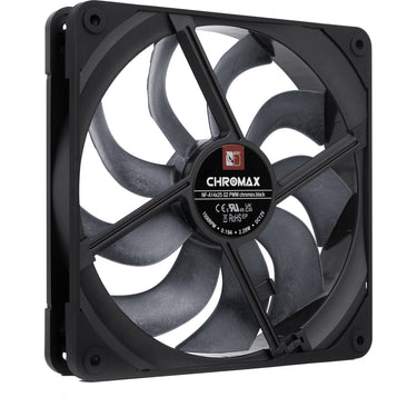 Noctua nf-a14x25 g2 pwm chromax.black case fan (zwart, 140 x 140 x 25 mm)