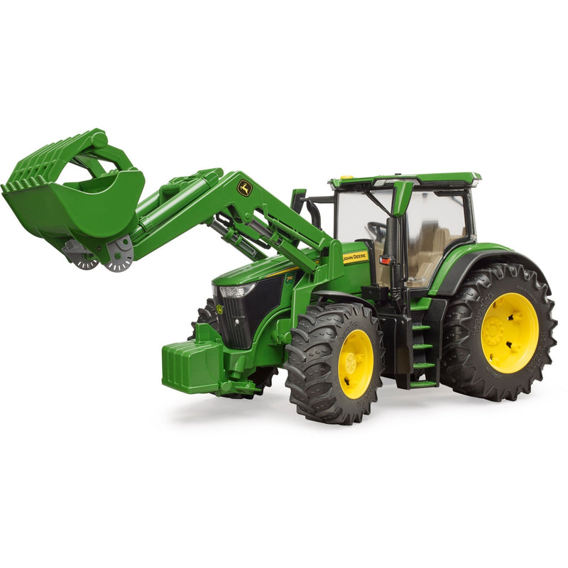 Load image into Gallery viewer, Bruder tractor john deere 7r 350 met frontlader
