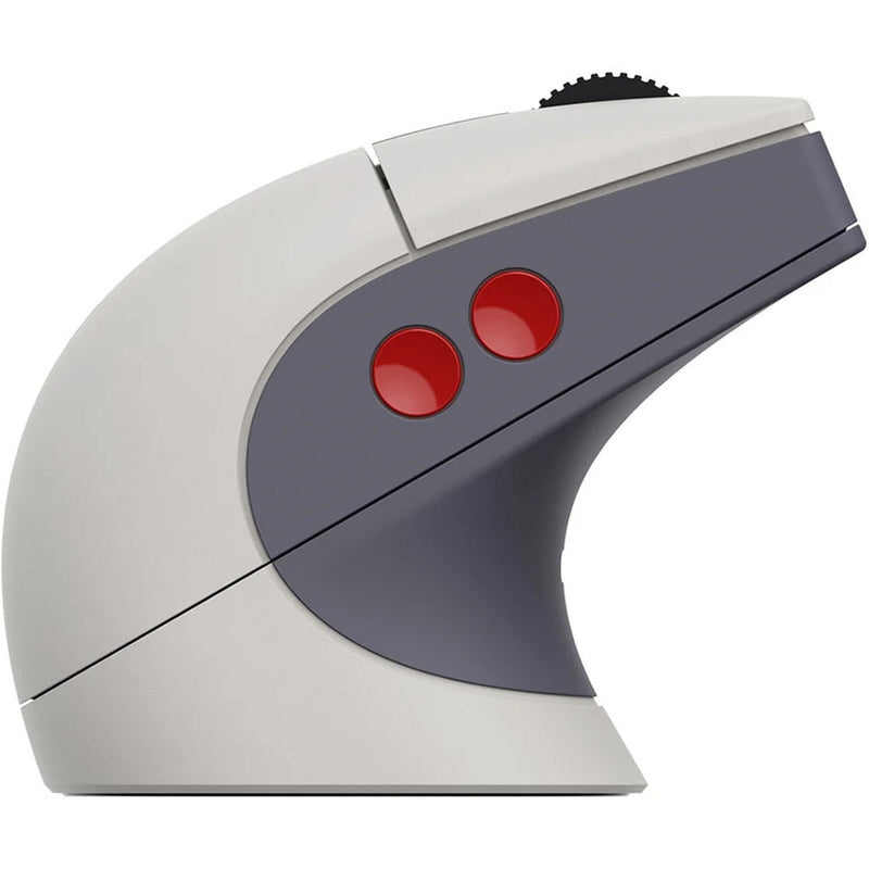 Laden Sie das Bild in Galerie -Viewer, 8bitdo retro r8 mouse - n edition (grijs rood, 50 - 26000 dpi, bluetooth usb-c 2.4 ghz)
