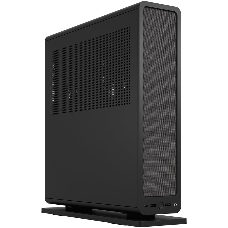 Load image into Gallery viewer, Fractal design ridge black mini tower behuizing (zwart | 2x usb-a | 1x usb-c)
