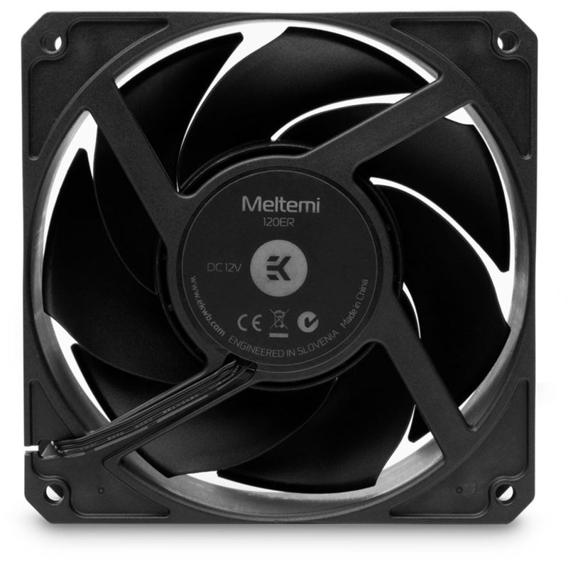 Load image into Gallery viewer, Ekwb ek-meltemi 120er case fan (zwart, 120 x 120 x 38 mm, pwm)
