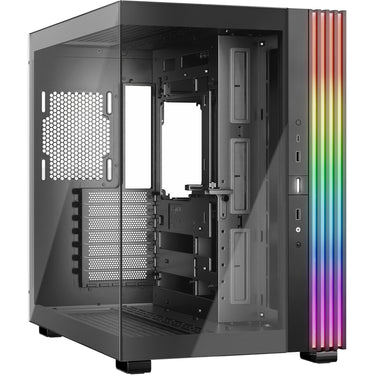 Be quiet! light base 600 dx midi tower behuizing (zwart | 2x usb-a | 1x usb-c | rgb | window)