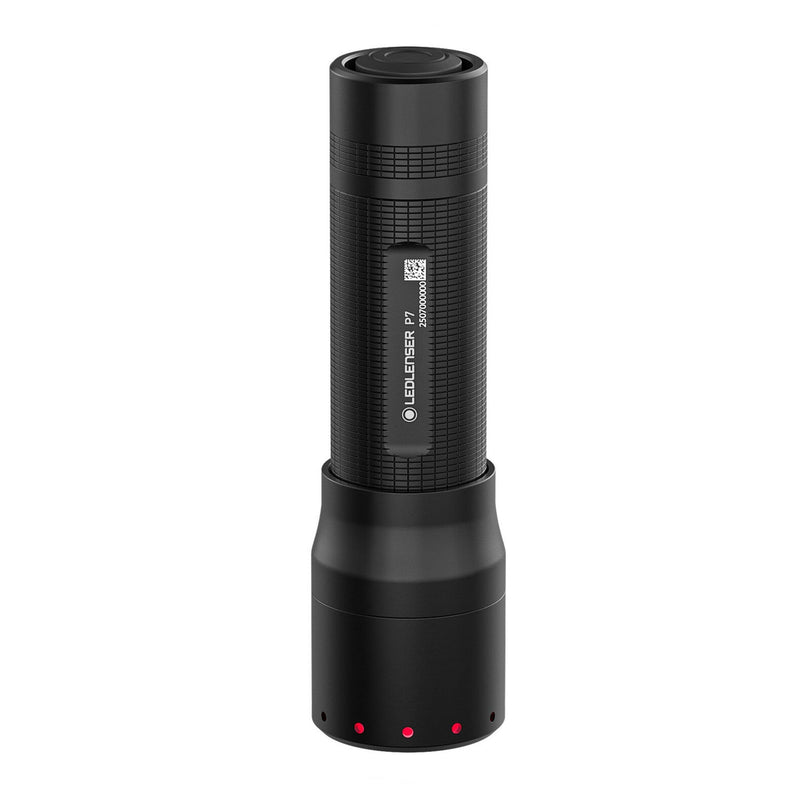 Load image into Gallery viewer, Ledlenser p7 zaklamp (zwart, 650 lm, 6000-7500k)
