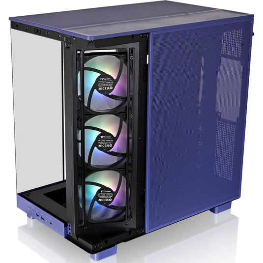 Thermaltake view 380 xl tg argb future dusk midi tower behuizing (paars | 2x usb-a | 1x usb-c | rgb | window)