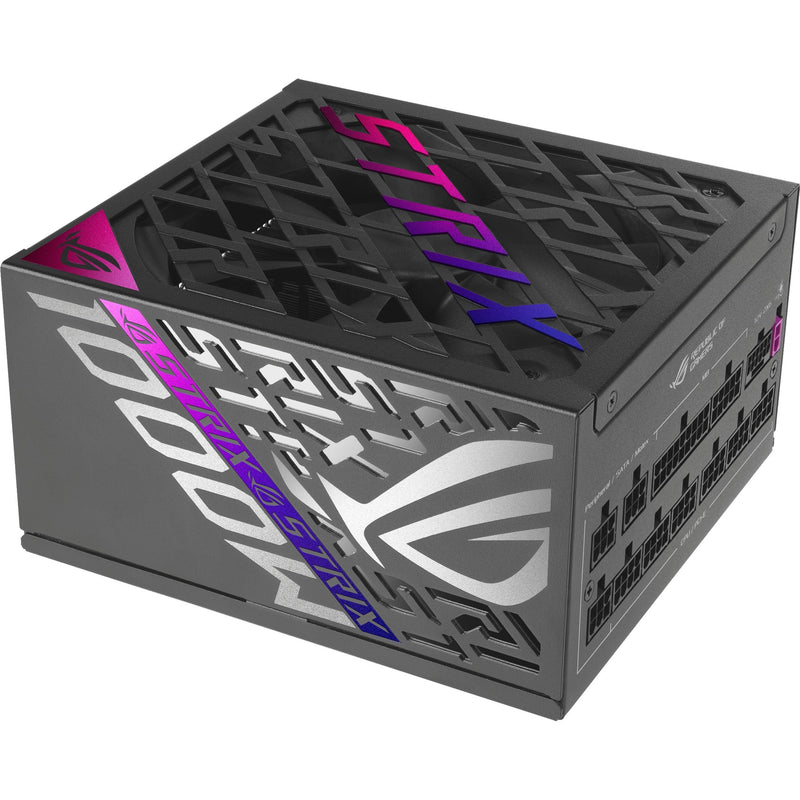 Afbeelding laden in galerijviewer, Asus rog strix platinum modulaire 1000 watt voeding (zwart, 1x 12v-2x6, 4x pcie)
