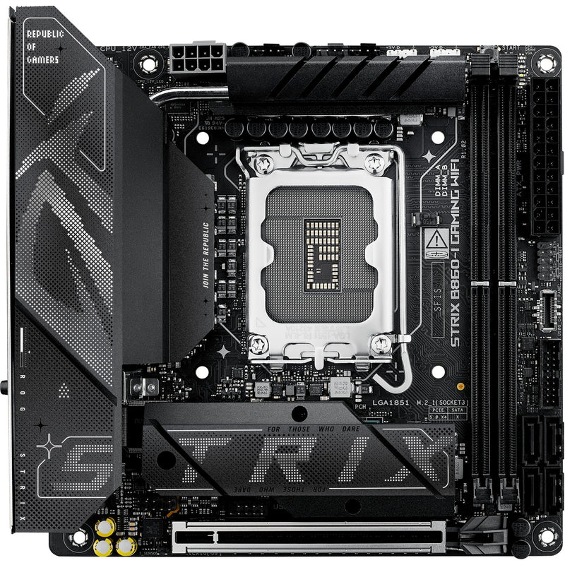 Load image into Gallery viewer, Asus rog strix b860-i gaming wifi socket 1851 moederbord (raid, 2.5 gb-lan, wi-fi 7, bt, sound, mini-itx)
