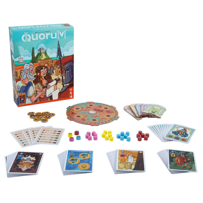 Chargez l'image dans la visionneuse de la galerie, 999games 999 games quorum bordspel (nederlands, 2 - 4 spelers, 45 minuten, vanaf 14 jaar)
