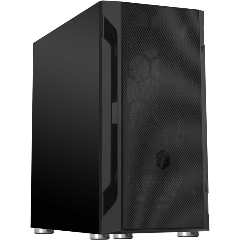 Load image into Gallery viewer, Silverstone sst-fah1mb mini tower behuizing (zwart | 3x usb-a)
